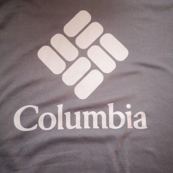 Columbia Men's Size Medium Purple Short Sleeve Straight Fit T-shirt - Picture 4 of 11